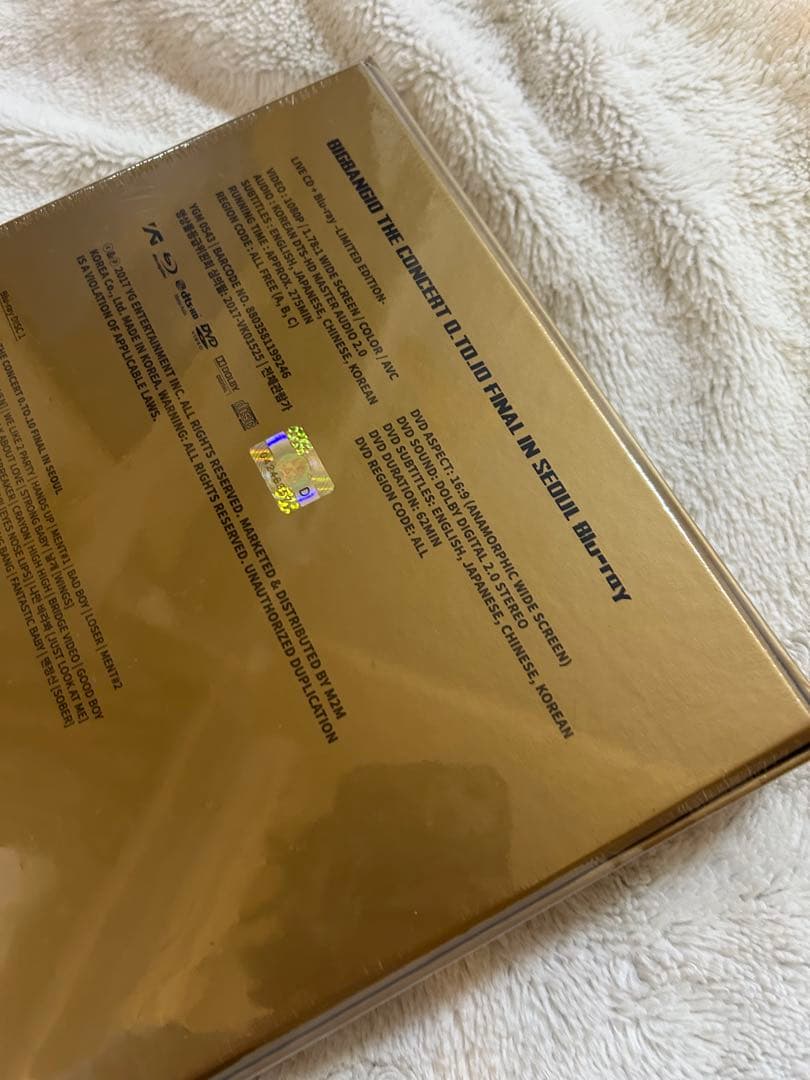 【新品未開封】BIGBANG THE CONCERT 0.TO.10 FINAL