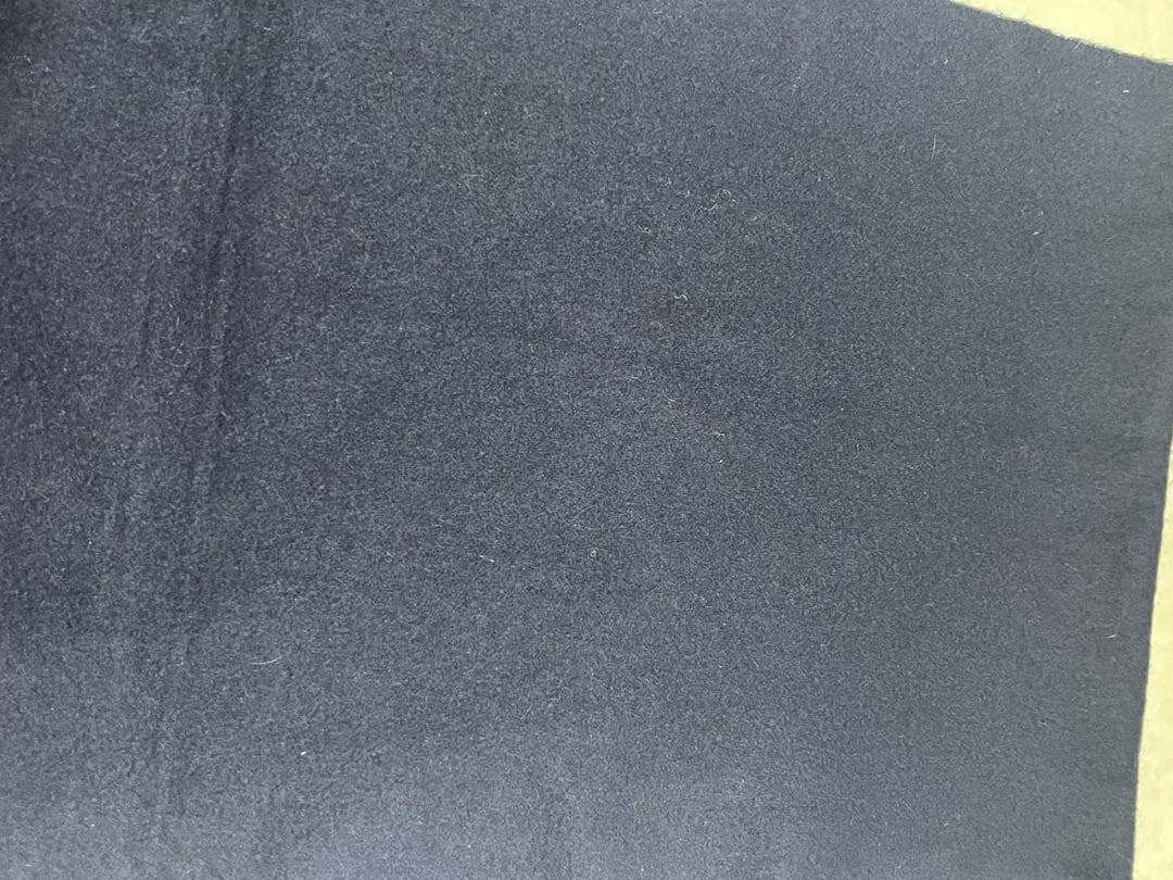 ビキューナ　カシミヤマフラー　ネイビー