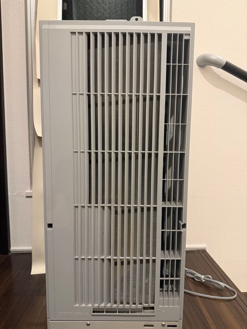 コロナ 冷房専用窓用エアコン 取付枠つき CW-1820-W 2020年製