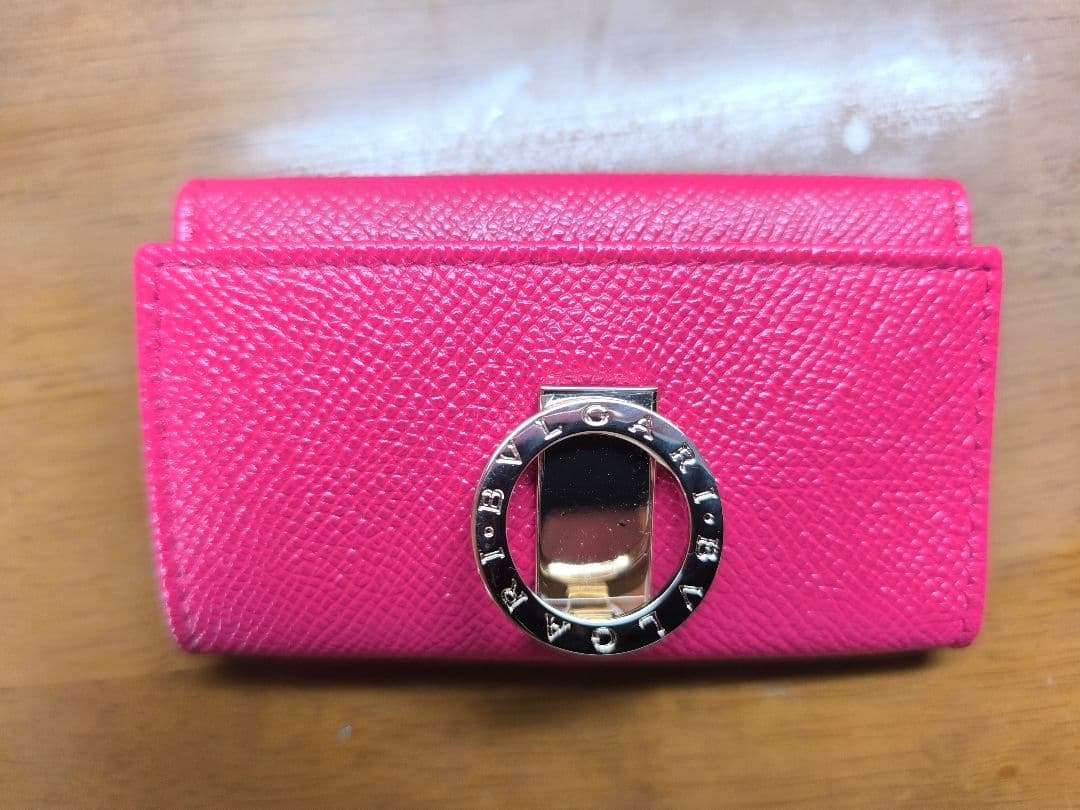 【未使用・正規品】BVLGARI 6連キーケース／ルビーレッド／保証書・箱付き