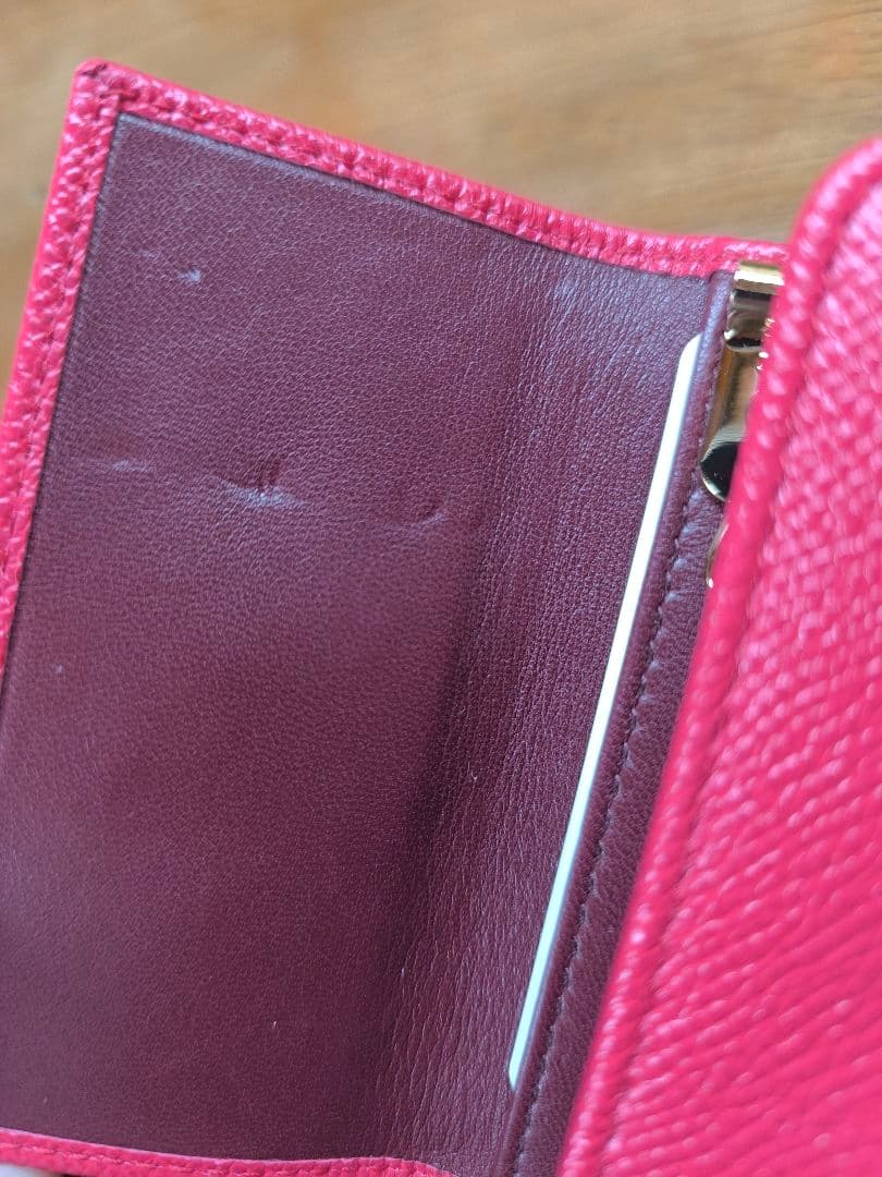 【未使用・正規品】BVLGARI 6連キーケース／ルビーレッド／保証書・箱付き