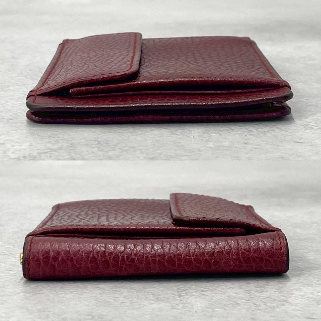 【極美品】カルティエ　マネークリップ　フラグメントケース　小銭入れ付　レザー
