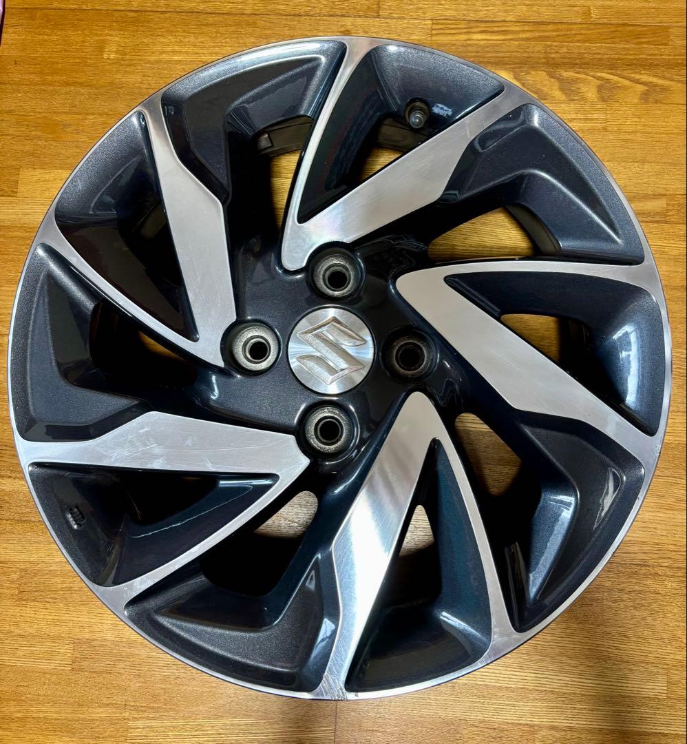 【SUZUKI純正】15インチ ホイール 4本セット　室内保管品
