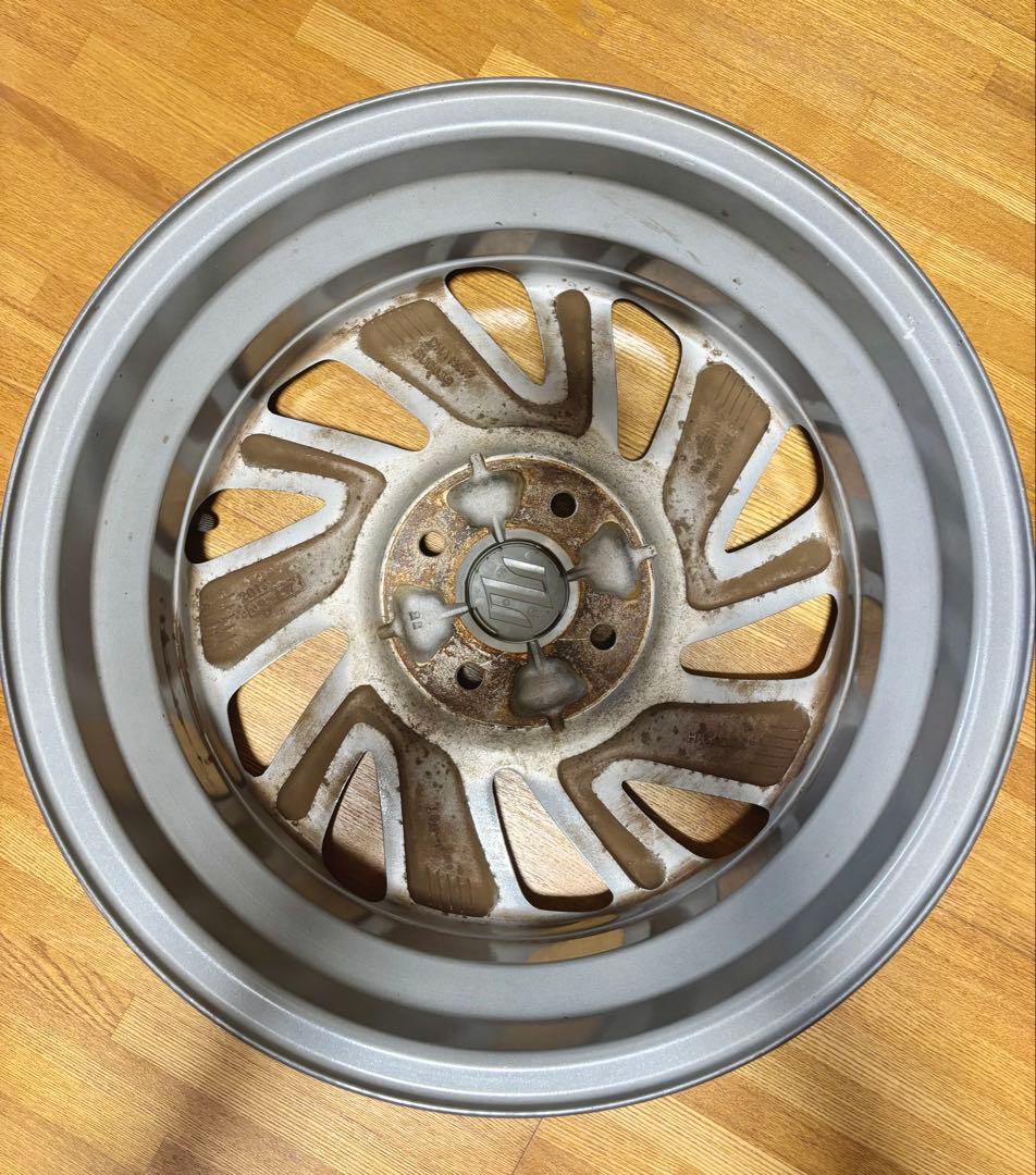【SUZUKI純正】15インチ ホイール 4本セット　室内保管品