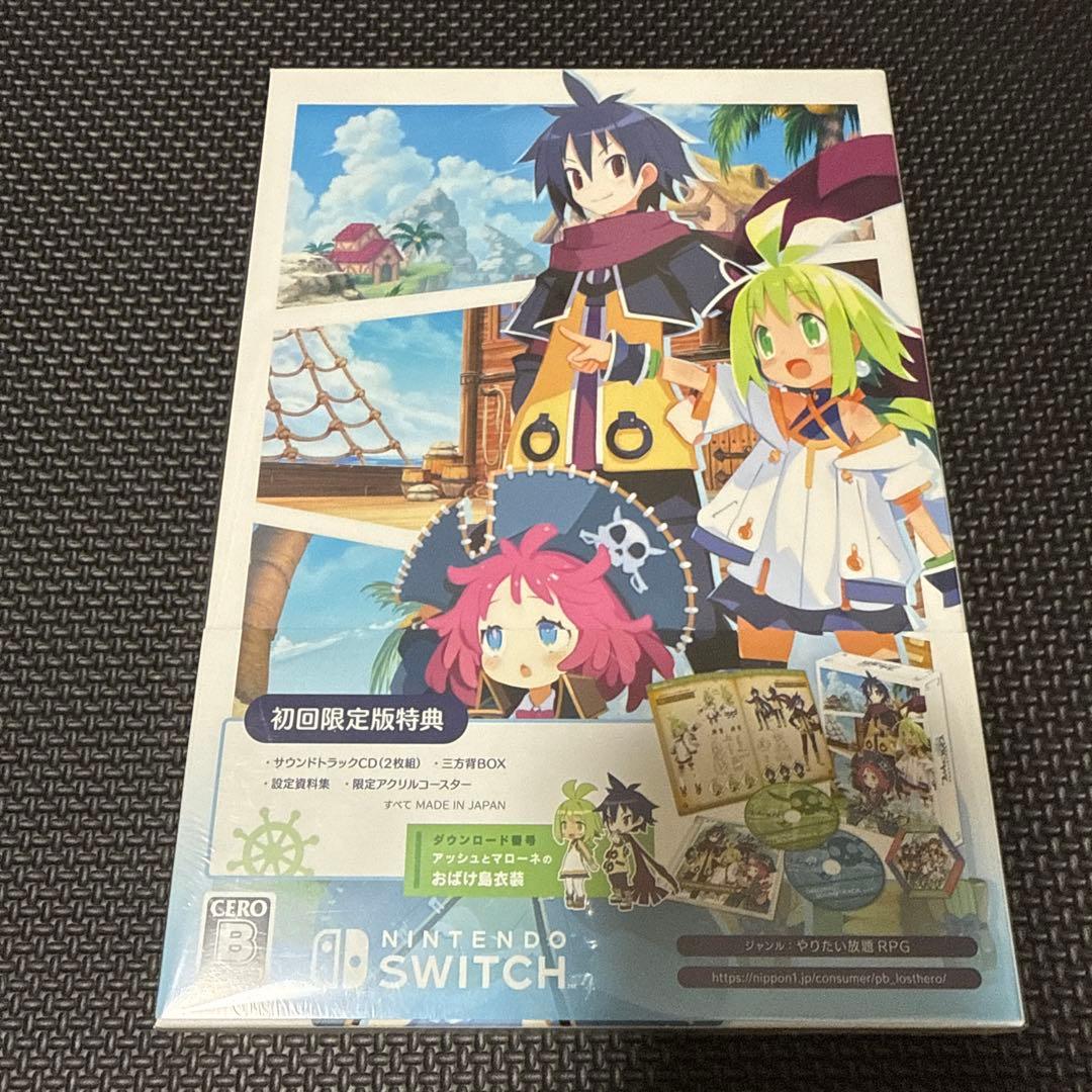 新品未開封 Switch ファントム・ブレイブ 幽霊船団と消えた英雄 初回限定版