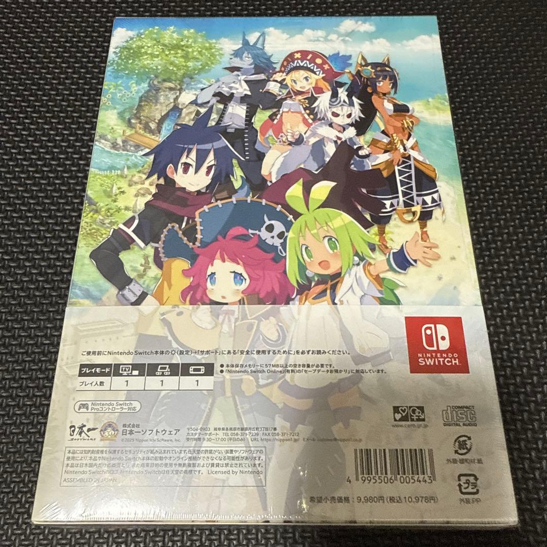 新品未開封 Switch ファントム・ブレイブ 幽霊船団と消えた英雄 初回限定版