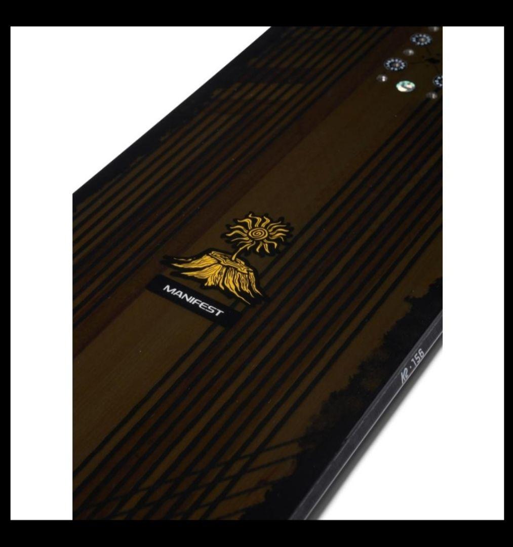 新品　23モデル　K2スノーボード manifest 156　マニュフェスト