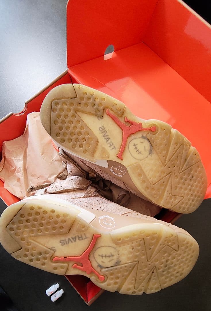 【超お得】air jordan6 TravisScott ナイキ　ジョーダン6