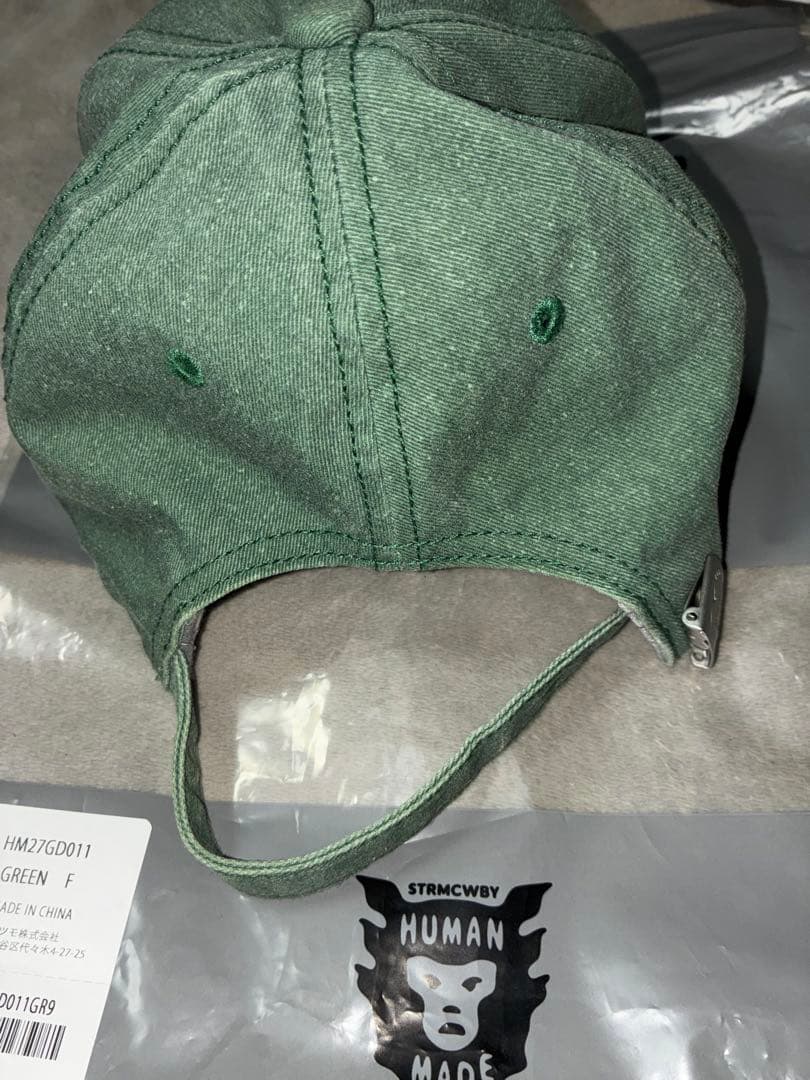 帽子 HUMAN MADE 6 PANEL CAP #1 - GREEN / F