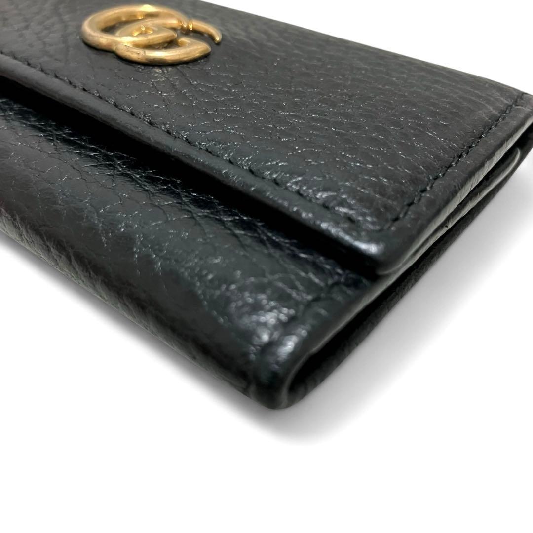 美品‼️GUCCI グッチ 6連キーケースGGマーモント