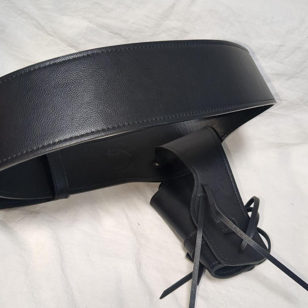 ウエスタンガンベルト　saa ホルスター　合皮製　カードホルダー付