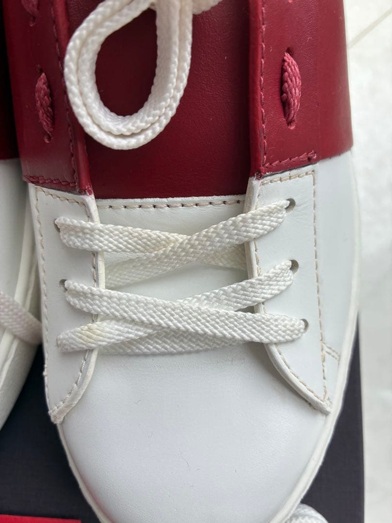 VALENTINO ホワイト/レッド スニーカー