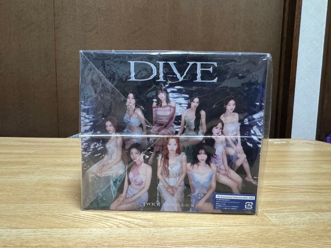 K-POP・アジア TWICE DIVE 7thAnniversaryCollectionBOX