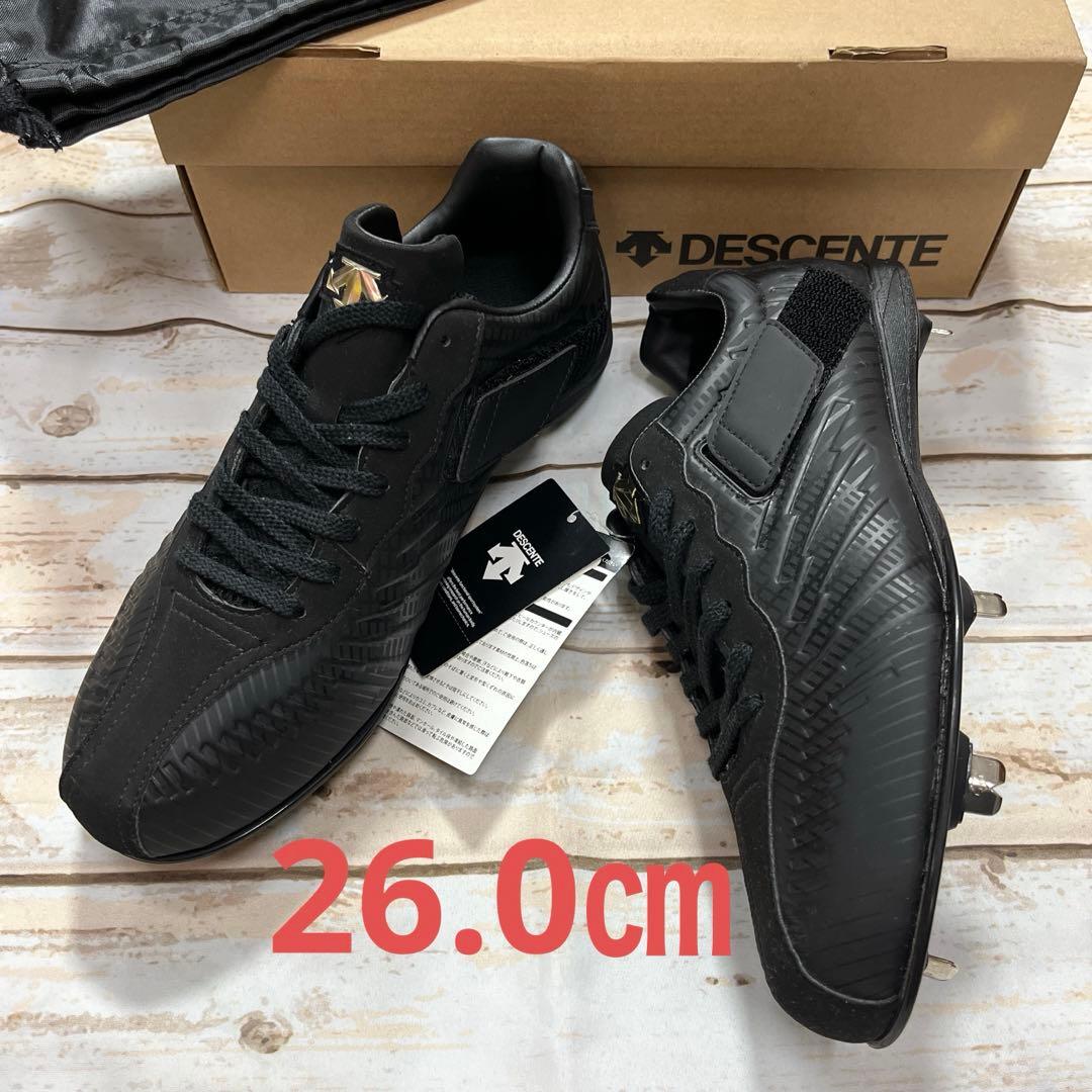 デサント　野球スパイク　コウノエベルトスパイク2 黒　26.0㎝　新品