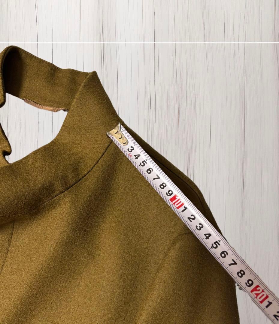 EPOCA UOMO ウール100%スタンドカラーコート