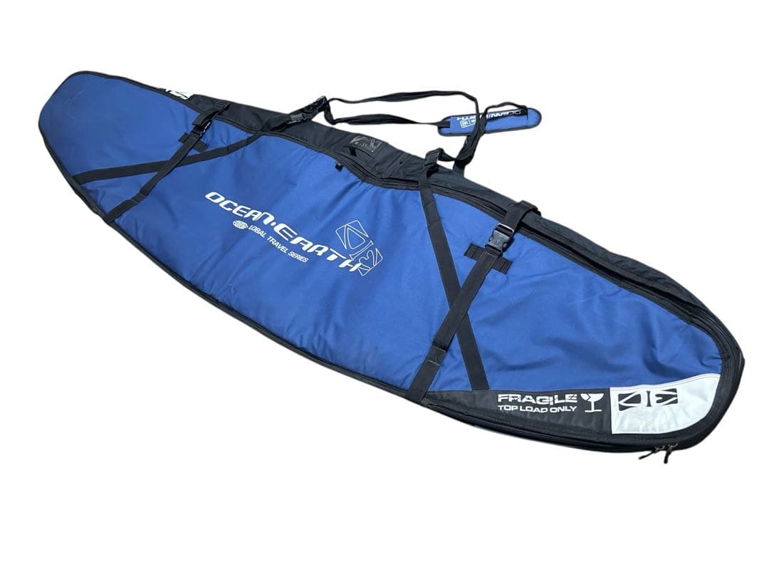 ★送料無料・美品★お洒落　オーシャンアース　サーフボードハードケース　2枚　収納