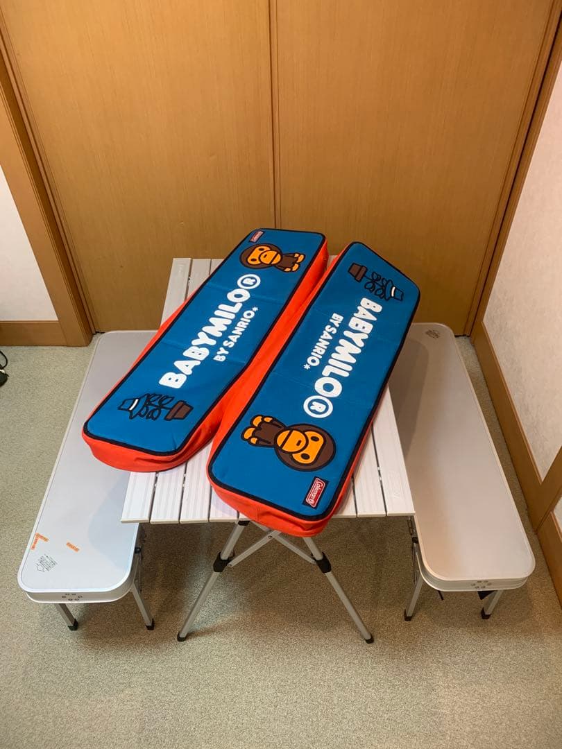 Colemanサンリオコラボ！ベビーマイロ！ピクニックベンチセット！廃盤希少！