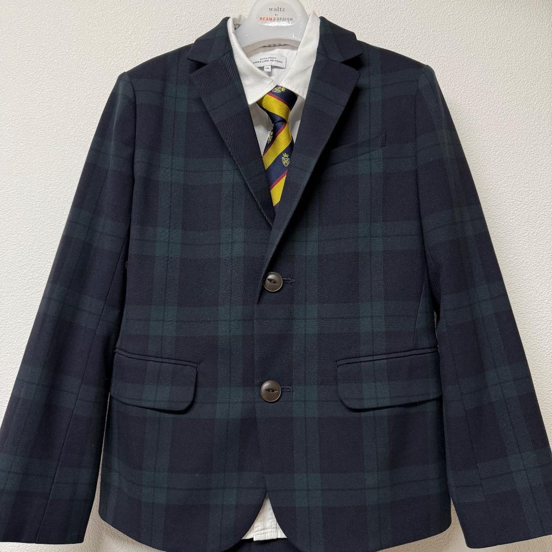 グリーンレーベルリラクシング　卒園入学式　フォーマルセット　135【匿名配送】