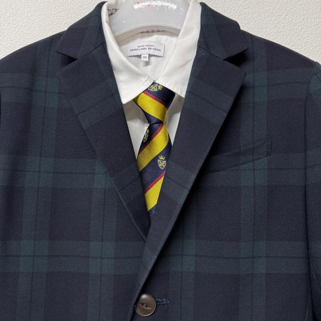 グリーンレーベルリラクシング　卒園入学式　フォーマルセット　135【匿名配送】