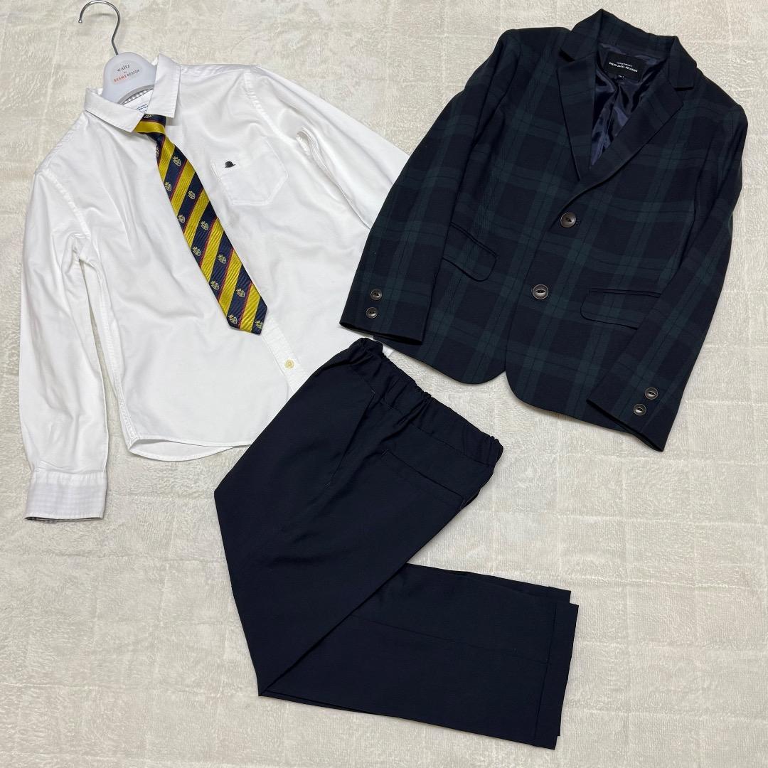 グリーンレーベルリラクシング　卒園入学式　フォーマルセット　135【匿名配送】