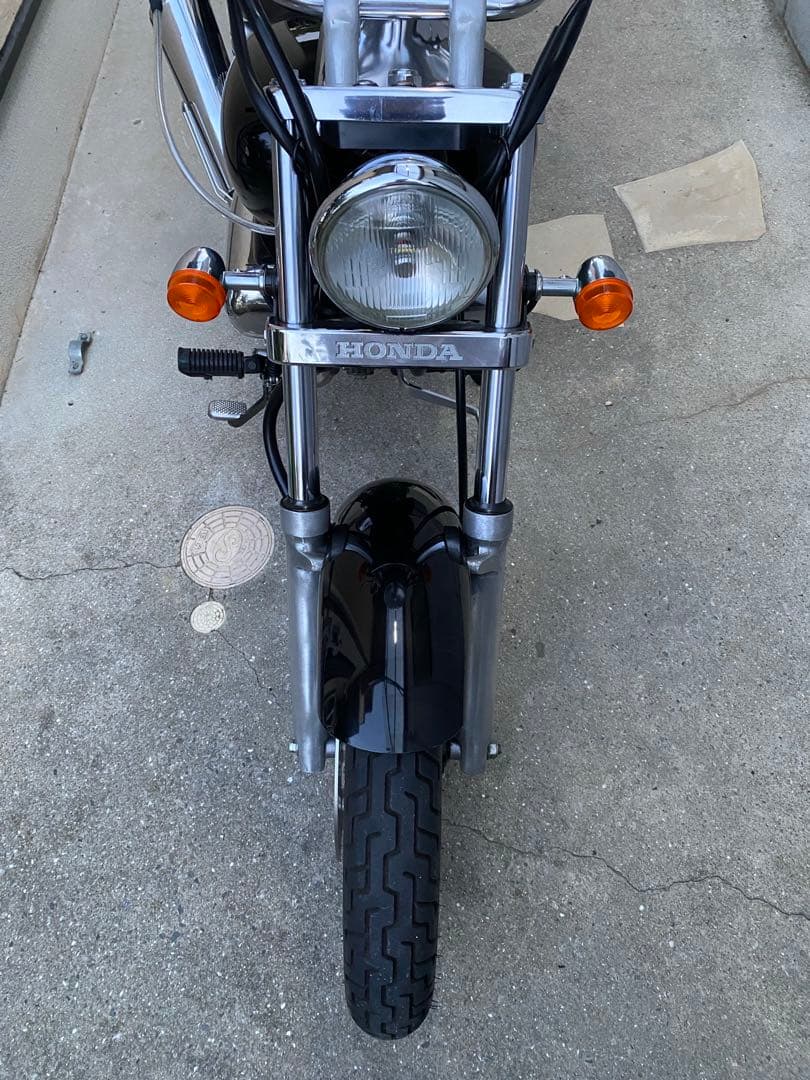 ホンダ マグナ50 NS-1 純正フロントフェンダーガラスコーティング