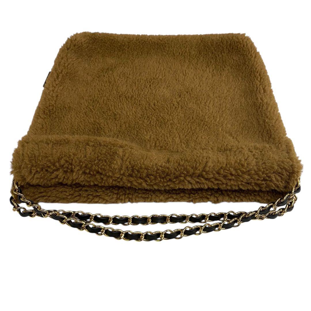 VIOLAd’ORO エコファーチェーントート　ブラウン　ヴィオラドーロ