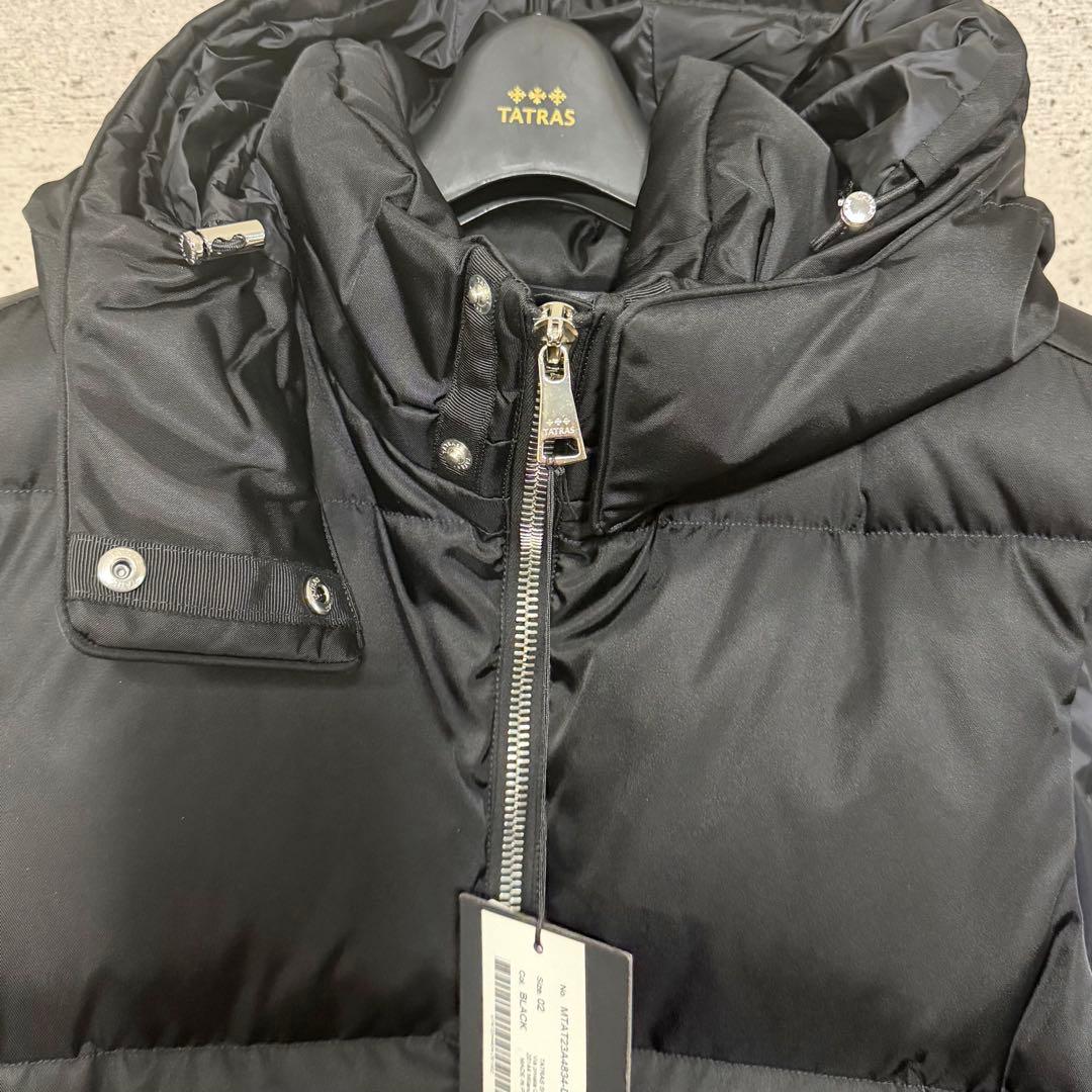 新品　TATRAS タトラス　ダウンベスト　ブラック　メンズ　MELKO 黒