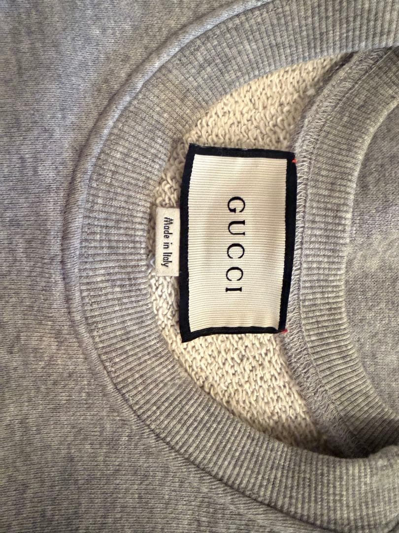 トップス Vintage Logo Sweat Tiger EmbroideryGUCCI