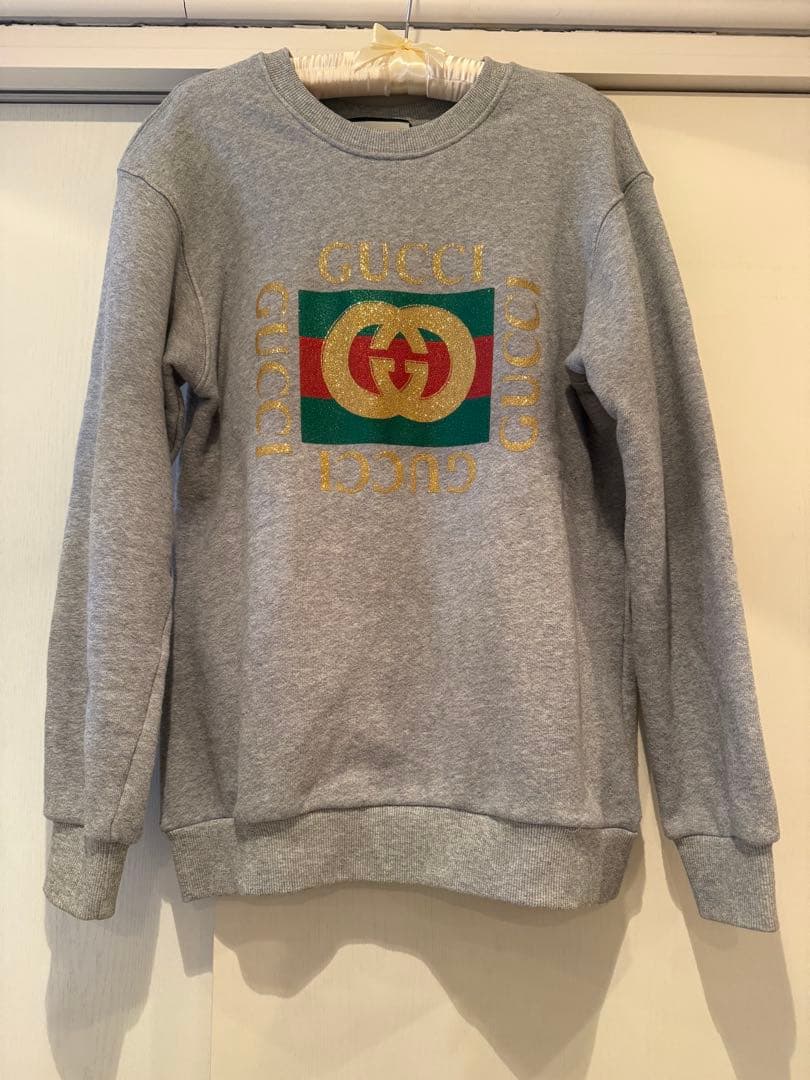トップス Vintage Logo Sweat Tiger EmbroideryGUCCI