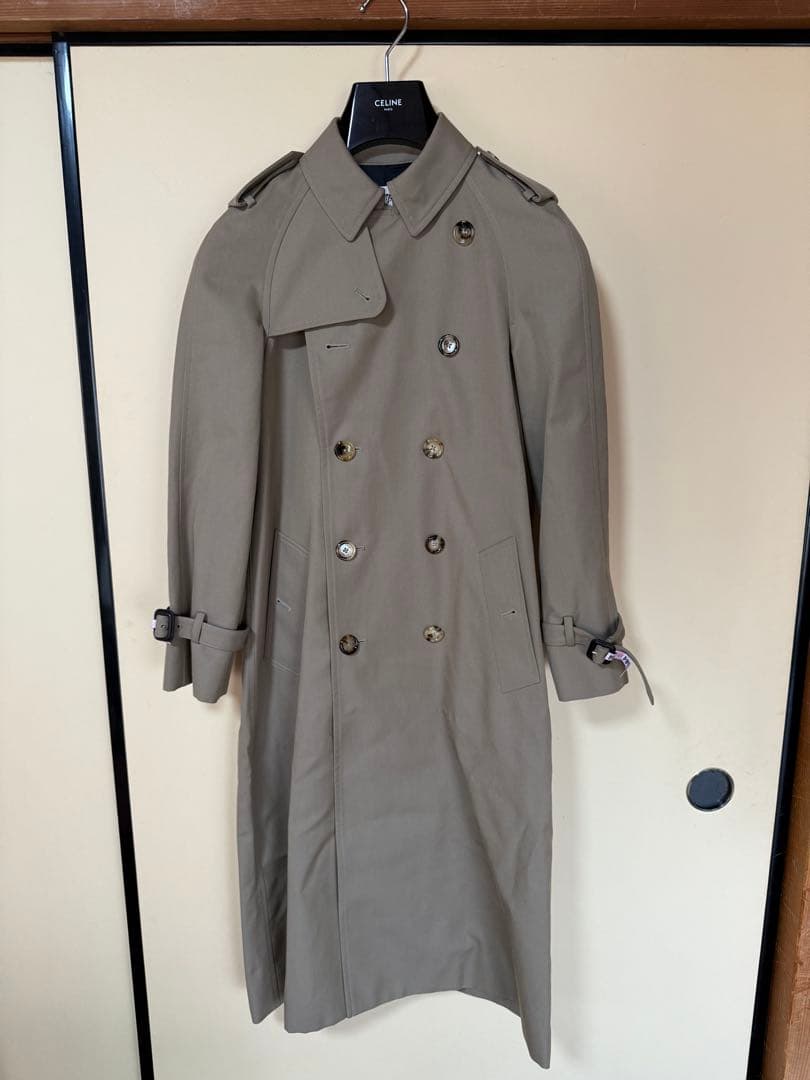 CELINE トレンチコート　34