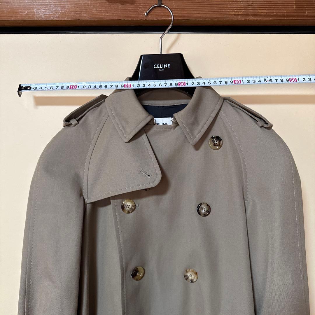 CELINE トレンチコート　34