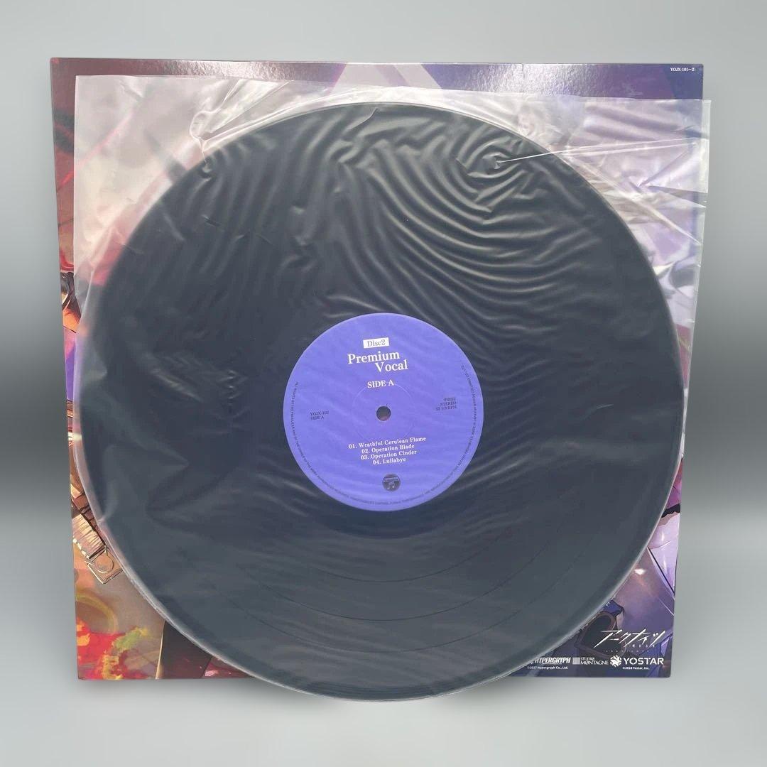 アークナイツ 2周年記念アナログレコード 同願想望 LP 2枚組