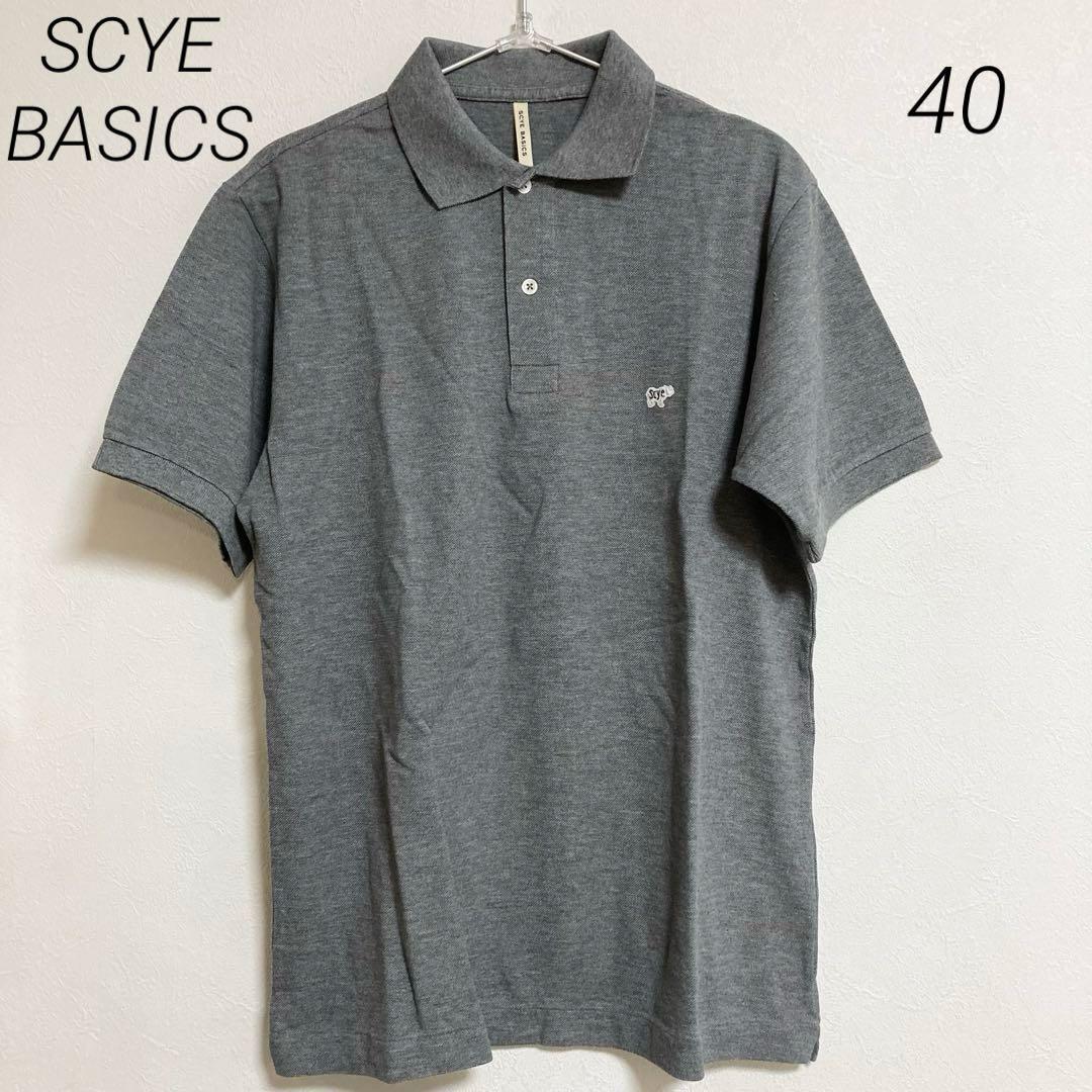 0515 SCYE BASICS サイベーシックス 新品 ポロシャツ 40