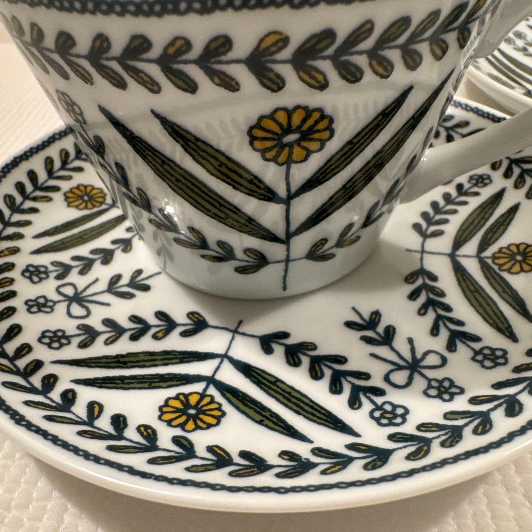 鹿児島睦 カップ＆ソーサー・ケーキプレート　セット