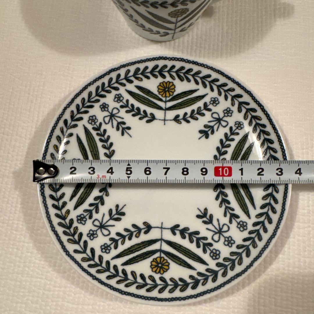 鹿児島睦 カップ＆ソーサー・ケーキプレート　セット