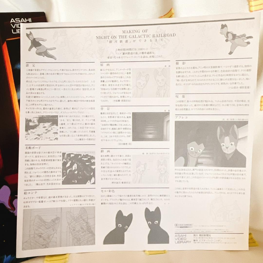 【銀河鉄道の夜】LD/レーザーディスク