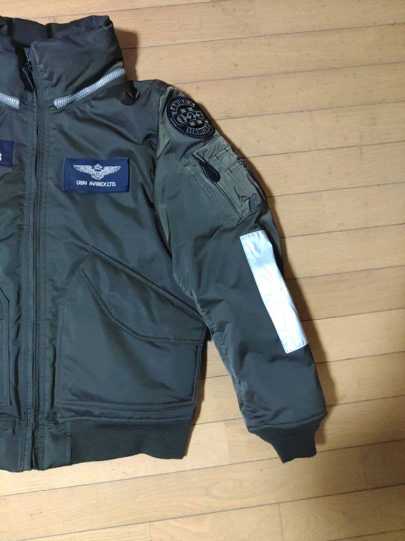 ★希少AVIREX CWU45P フライトジャケット トップガン XL★