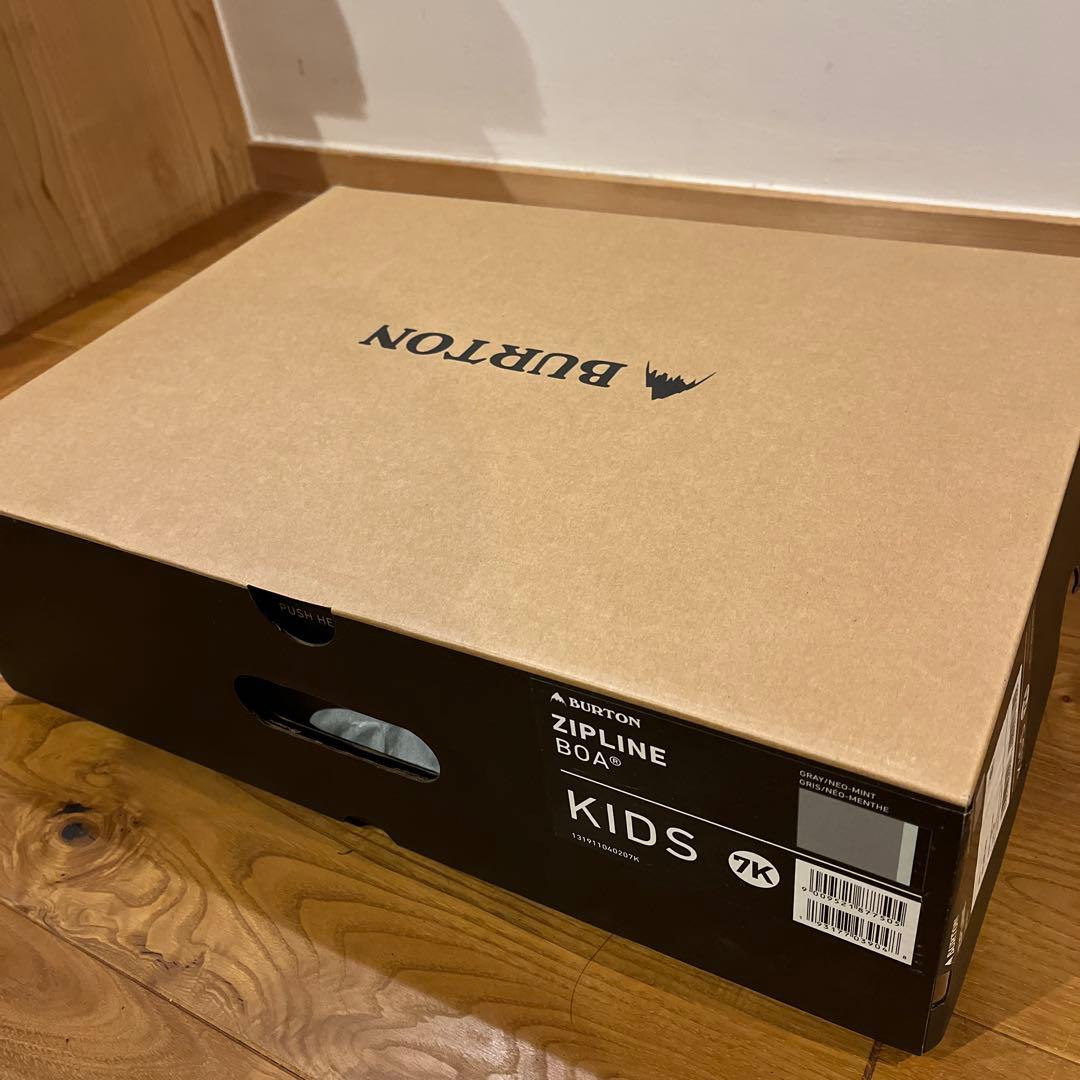 Burton ジップライン　キッズ　スノーボードブーツ　7K 25cm