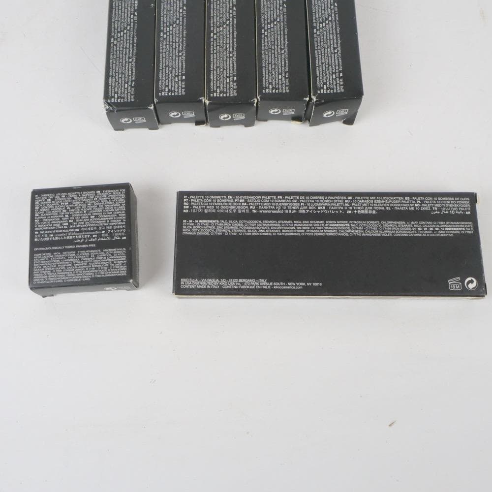 KIKO MILANO リップグロス 5本 アイシャドウパレット セット