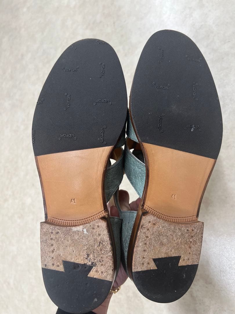 【24日終了】F.LLI.GIACOMETTI グルカサンダル エレファント