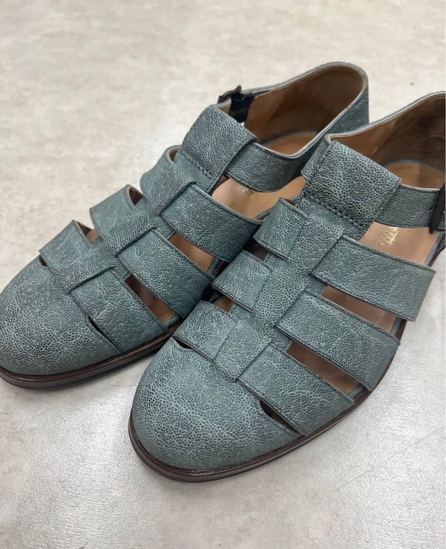 【24日終了】F.LLI.GIACOMETTI グルカサンダル エレファント