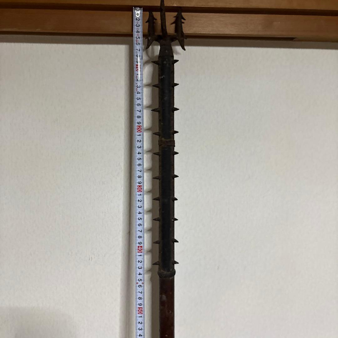 模造刀　模造槍　袖搦　そでがらみ　棍棒　骨董品　武具　レトロ　江戸時代　捕縛