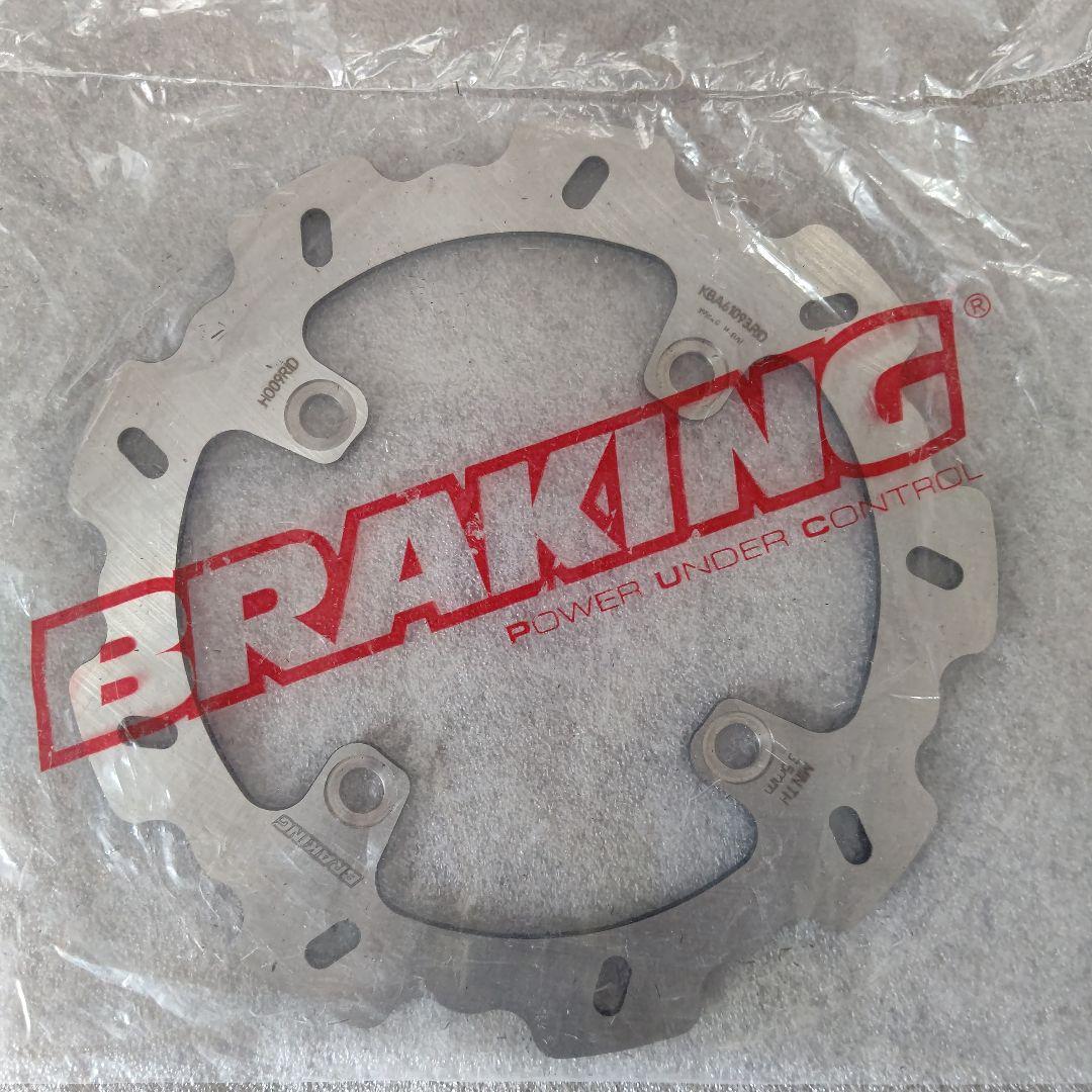 新品未使用 BRAKING リアブレーキディスク HO09RID & パッド