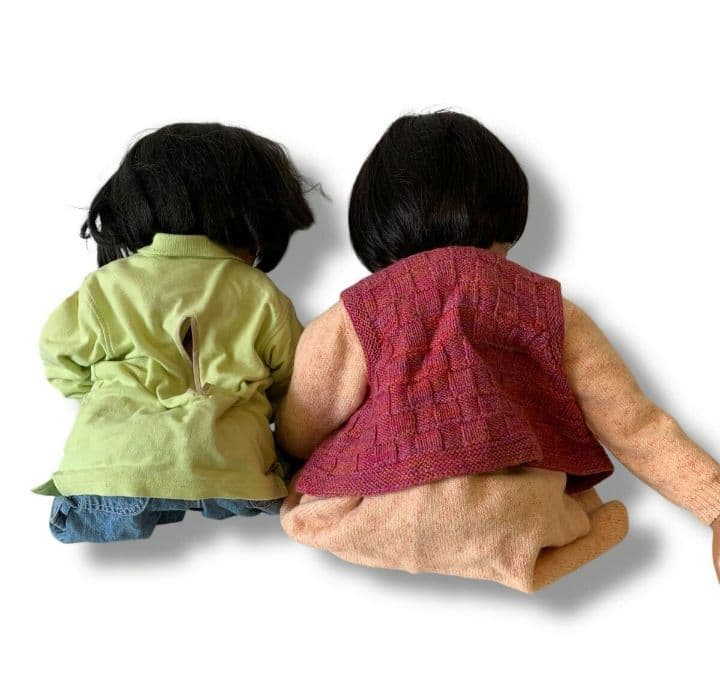 腹話術人形２体セット