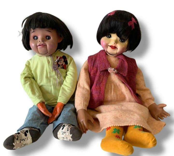 腹話術人形２体セット