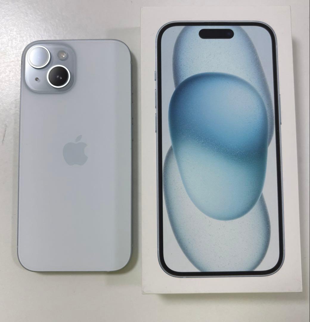 【美品】Apple iPhone 15 バッテリー残91% 付属品未使用