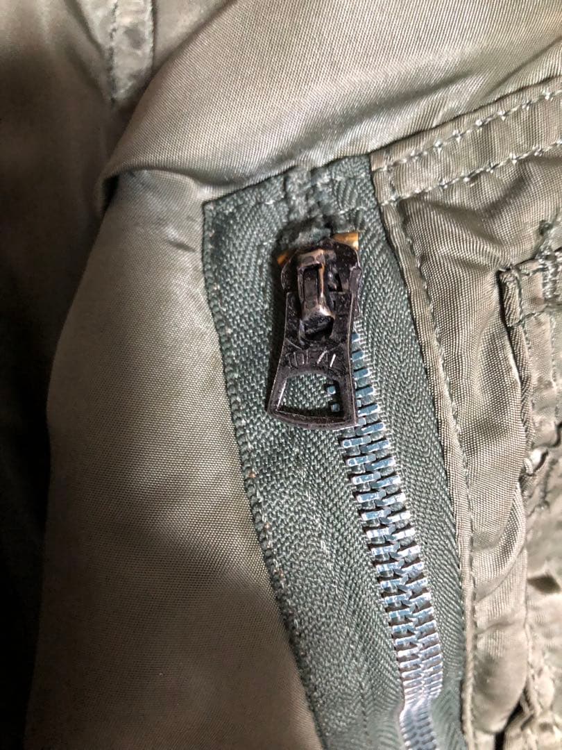 即決 80s USA製 アルファ MA-1 旧タグ L