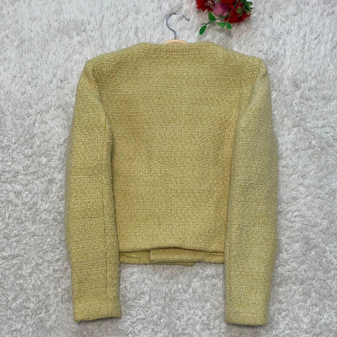 ［滝沢眞規子着用］セリーヌ　ツイード　シャスールジャケット　トリオンフ総柄