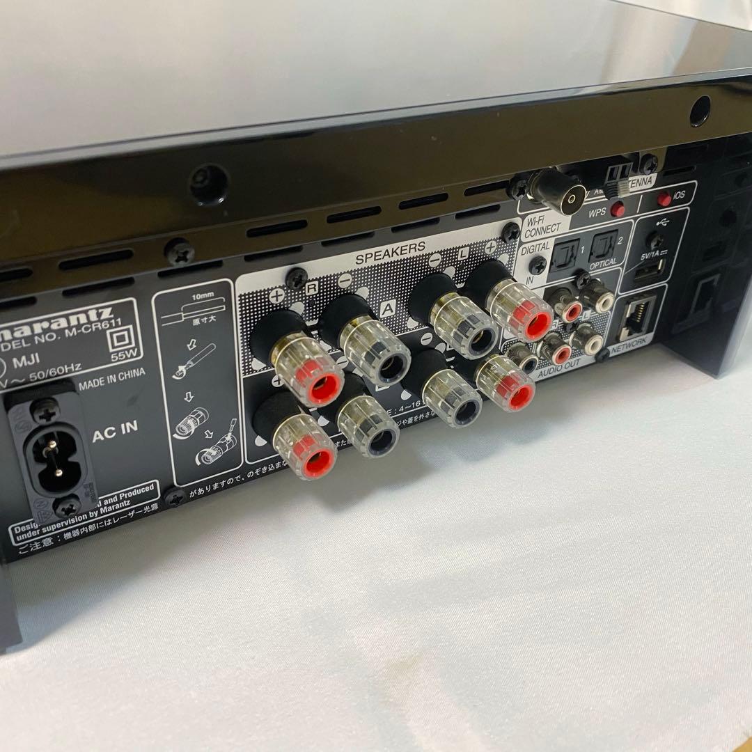 三浦【訳あり】マランツ M-CR611 ネットワークCDレシーバー