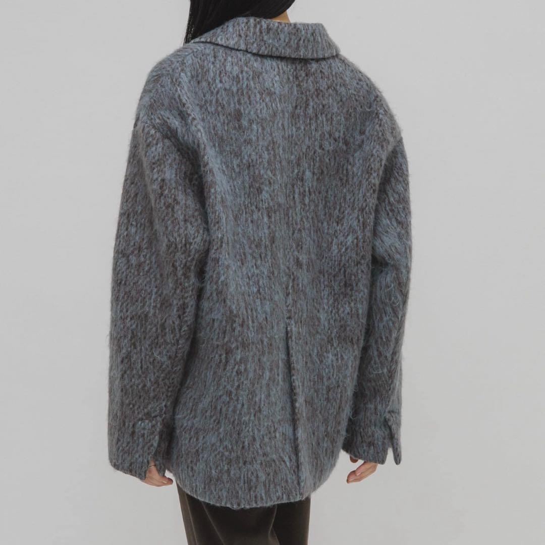 シャギーテーラードジャケット